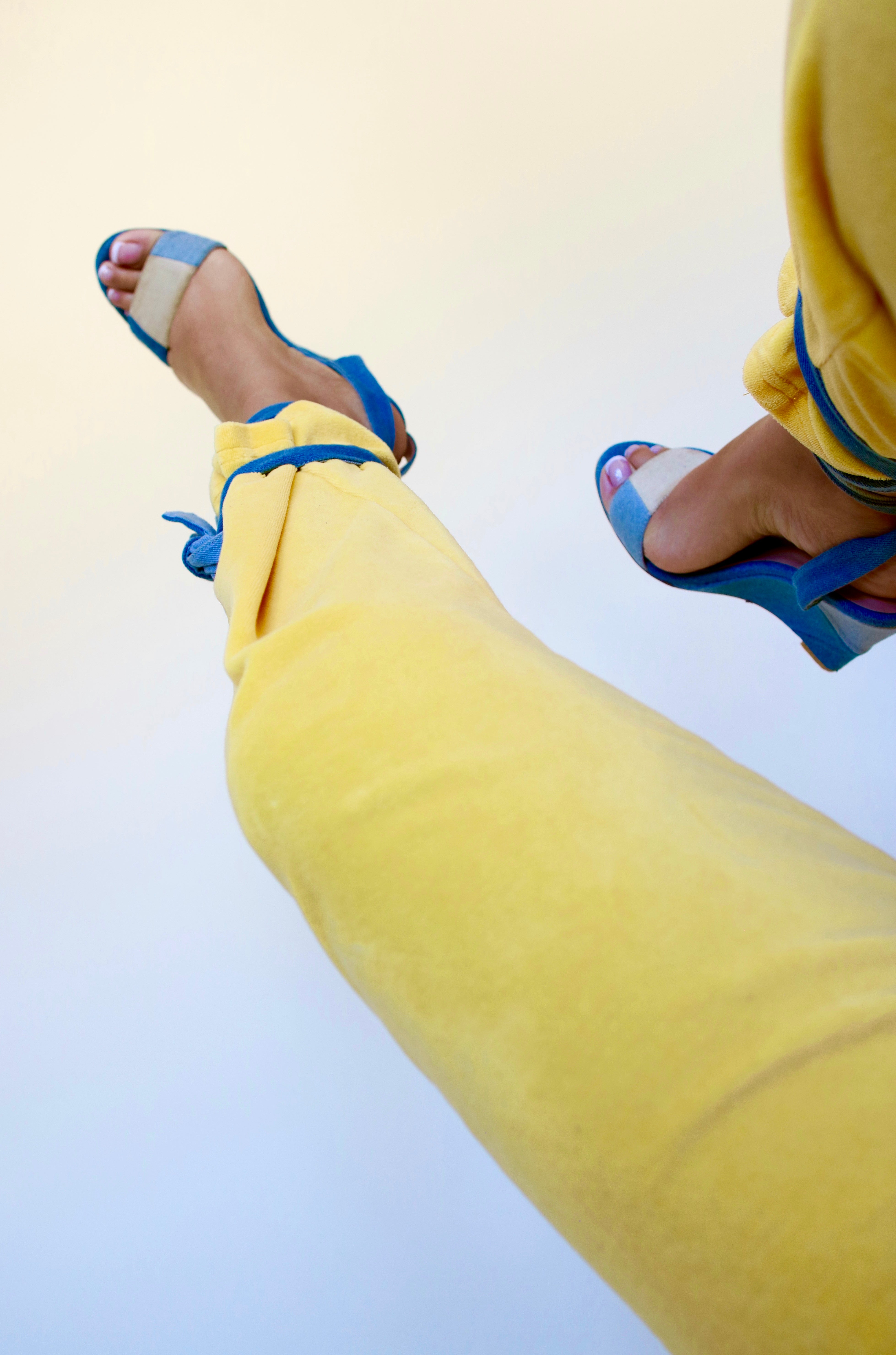 Modern Sweatscdo Velour Tracksuit Canary Yellow/Gold