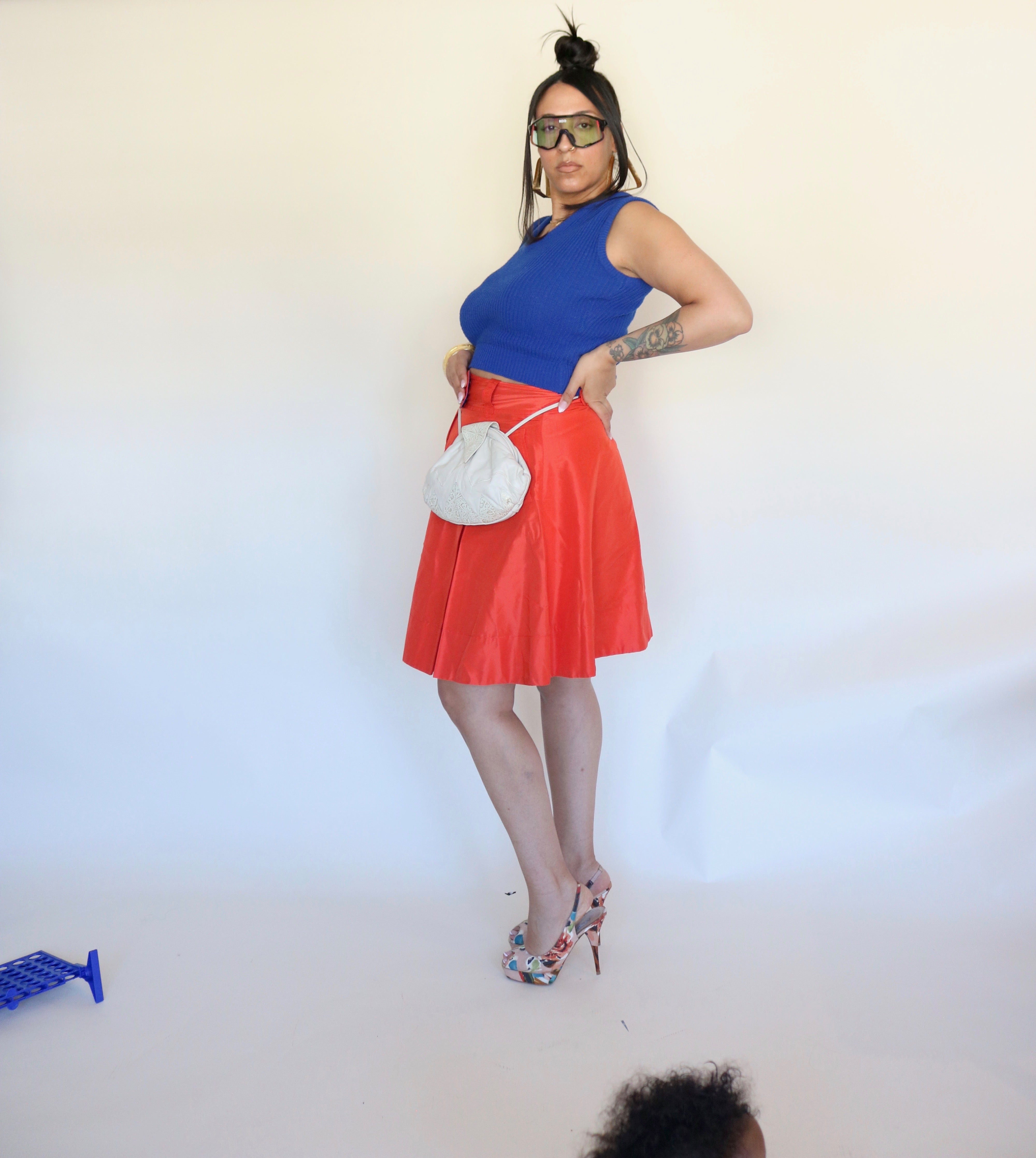 Modern J-Crew Tangerine Tennis Skirt