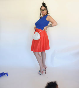 Modern J-Crew Tangerine Tennis Skirt