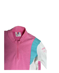 1980’s Descente Vintage Cycling Shirt Pink