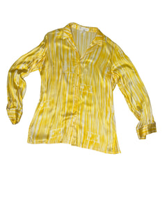 1990’s ESCADA Vintage Silk Blouse Yellow