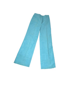 1970’s Microsuede Vintage Pantsuit Teal