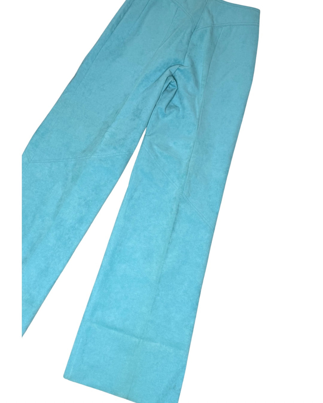 1970’s Microsuede Vintage Pantsuit Teal