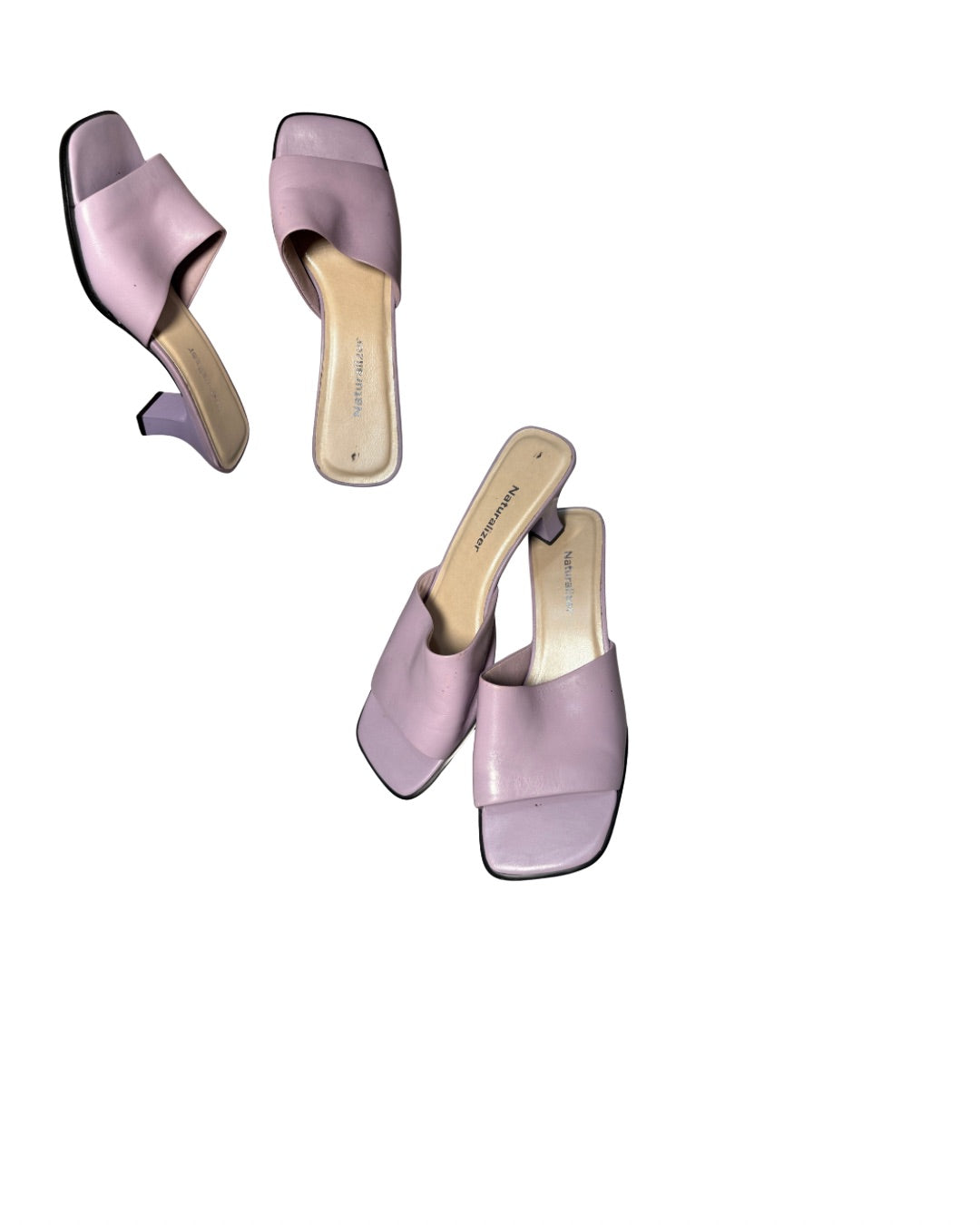 90’s-Y2K Chunky Kitten Heels Lavender