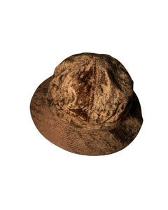 1970’s Vintage Velour Bucket Hat Chocolate Brown