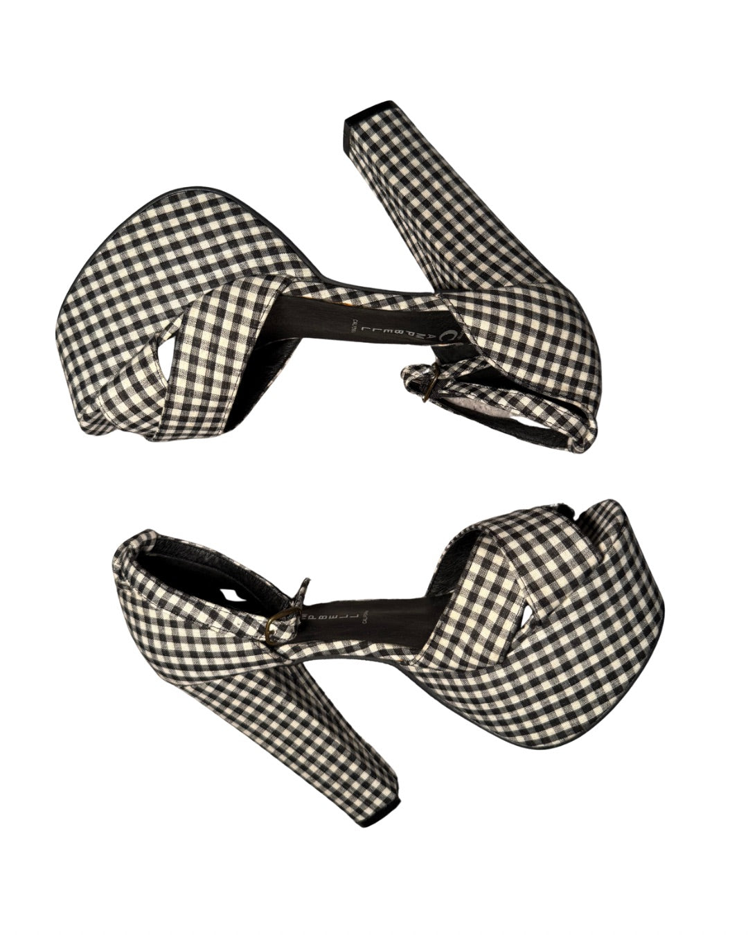 Jeffrey Campbell Gingham Platforms