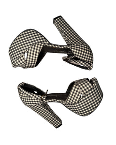 Jeffrey Campbell Gingham Platforms